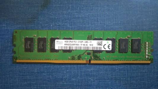 SK Hynix 16 GB PC RAM DDR4 2R×8 2133 P