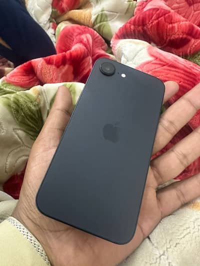 iPhone 16e with box cable new condition 100 helath