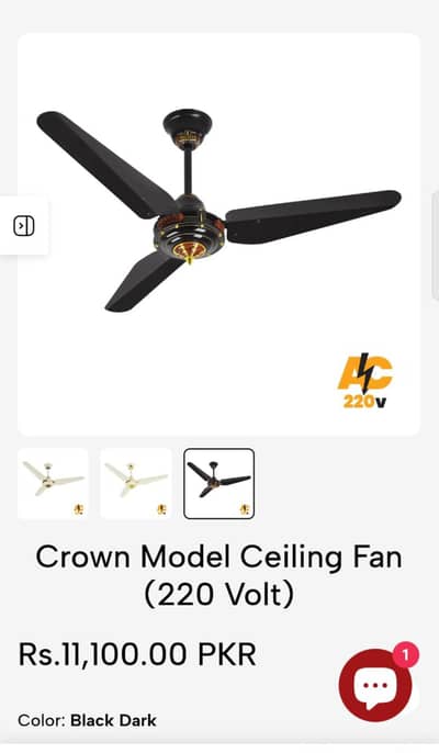 Indus inverter  ceiling fan