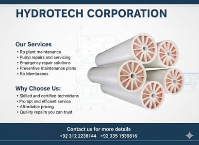 RO Plant Maintenance & Repair Services | Pump & Membrane Repair