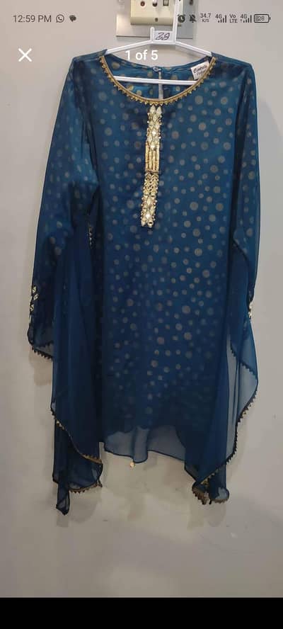 used medium to large size dress available