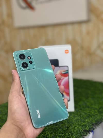 Redmi Note 12 8gb Ram 128gb Storage With Box & Charger