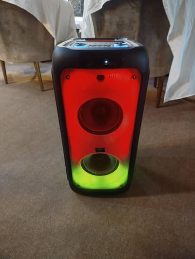 portable chargeable audio mixer speaker