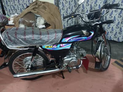 Honda CD 70 2024 model good condition /03025424537/