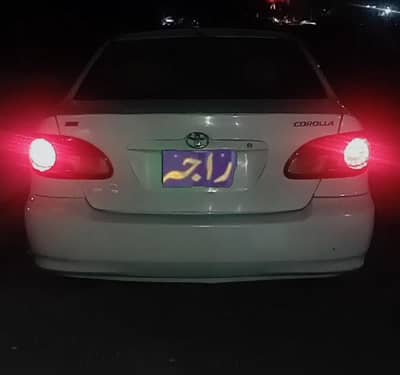 Toyota Corrola Gli 2005 modle orignal gli outside 70 percent