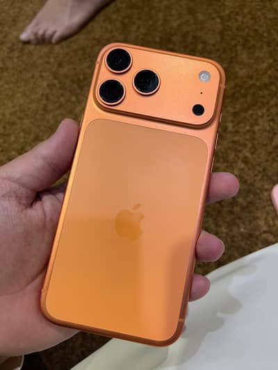 17 pro max lla 256  2 months used  no sim time