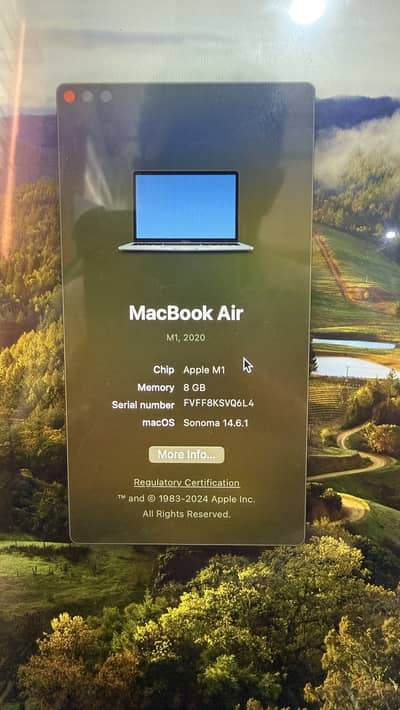 Apple Macbook M1 Air 2020 for sale