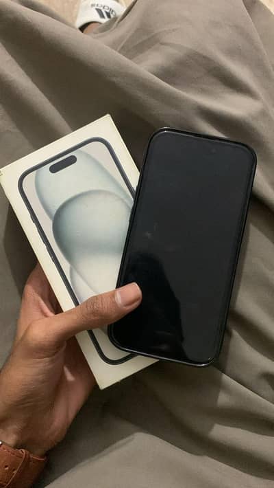iphone 15 jv with original box 128 gb