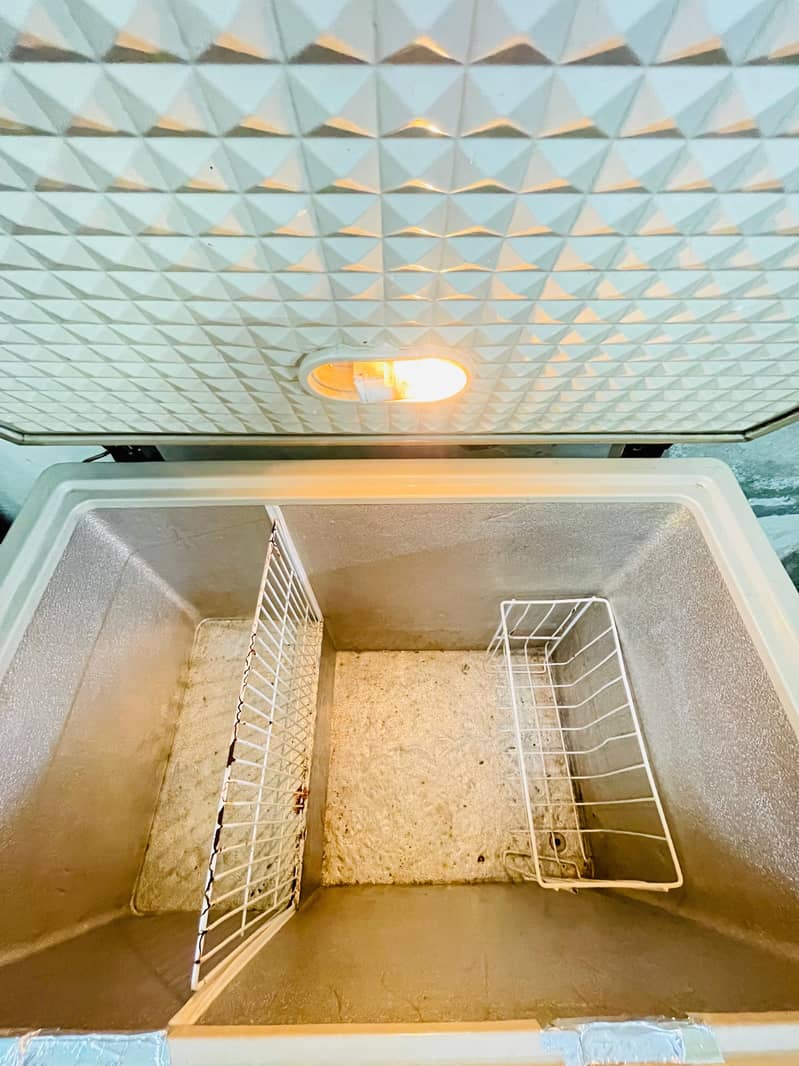 waves deep freezer 1