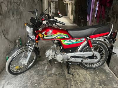 Honda 70 2022 manufacture and register 2023 model