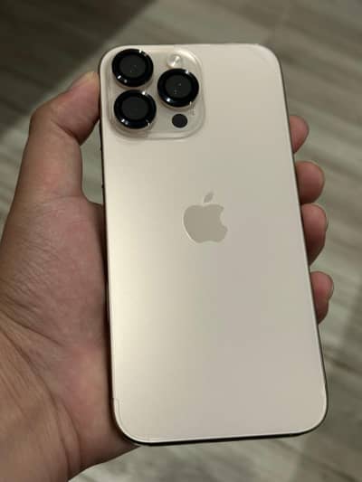 iPhone 16 PRO Max 256 GB NON PTA GOLD Color 100% Battery