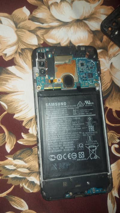 samsung a11 parts for sail orignal batery and camerad board pta