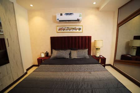 One Bed Brand New Fully Furnished Luxury Apartment For Sale For Family Only Bahria Town Lahore eiffel tower area on installment