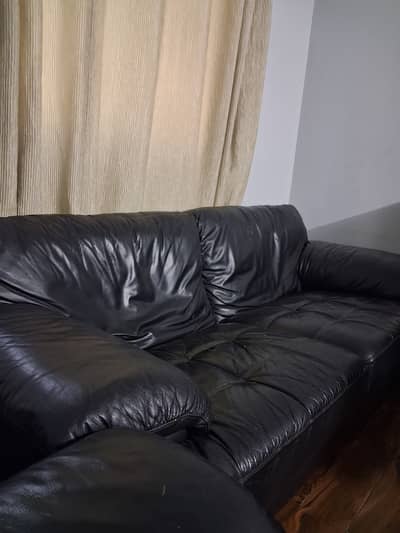 Imported premium leather Sofa set