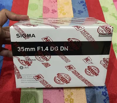 Sigma 35mm 1.4 DG DN with 1 Year official warranty O3l7.4OO47O7