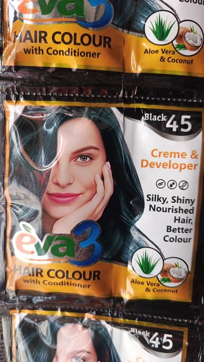 Eva Hair Colour with Conditioner – Silky, Shiny & Nourished Hair