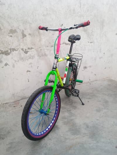 Wheeler bicycle