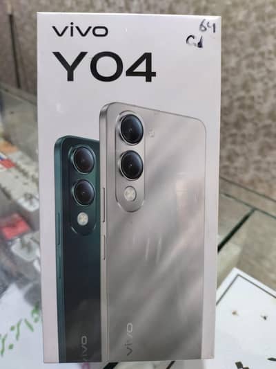 Vivo Y04 (4GB/64GB) – Brand New Diba Pack – Official Warranty