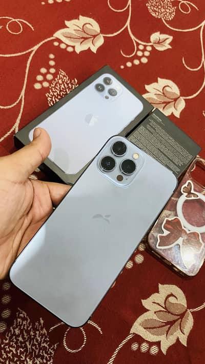 iphone 13 pro max PTA 256GB All Box