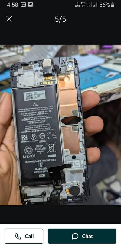 gogle pixel 4 orignal penal and bettry