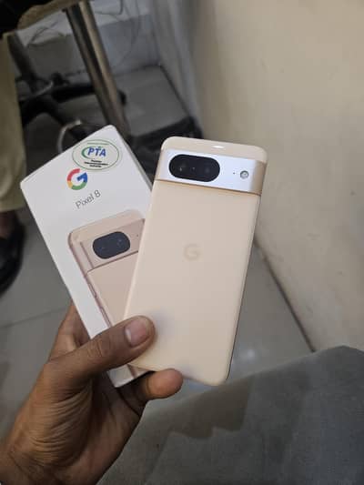 Google pixel 8 official pta Approved 10/10 New 8/128