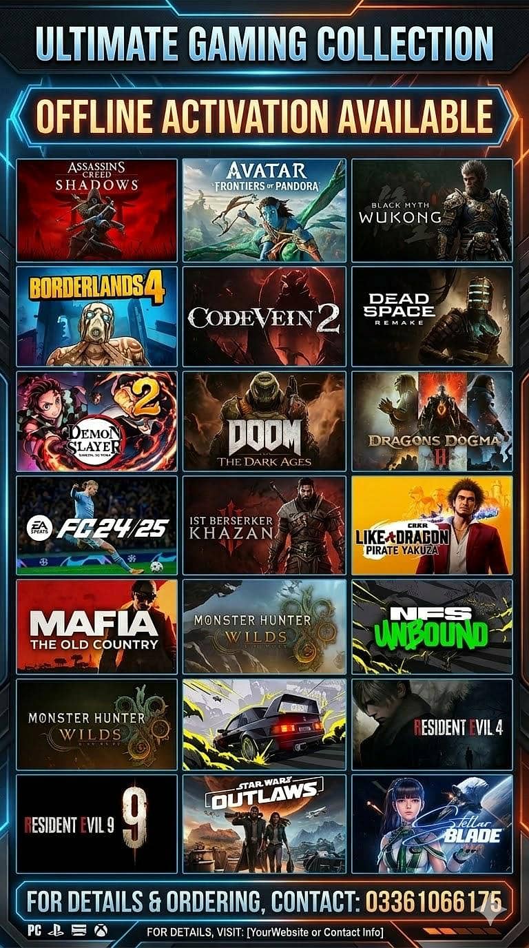 OFFLINE GAMES ACTIVATION 0