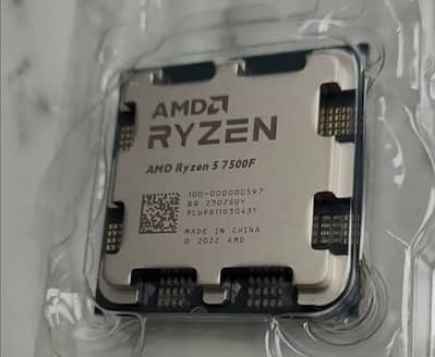 Amd Ryzen 5 7500f processor-tray like new