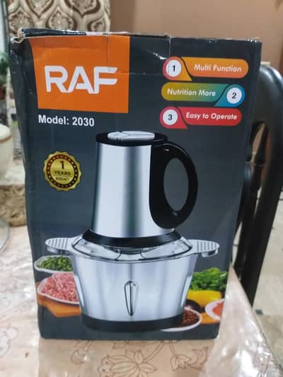 Raf Food Chopper new  3L