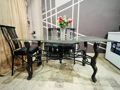 6 seater dinning table