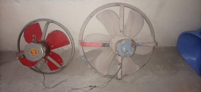 two exust fans