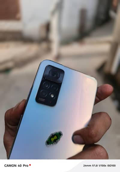 Redmi Not 11 pro with box chargar  exchnge also I phone 11 12 or x xs