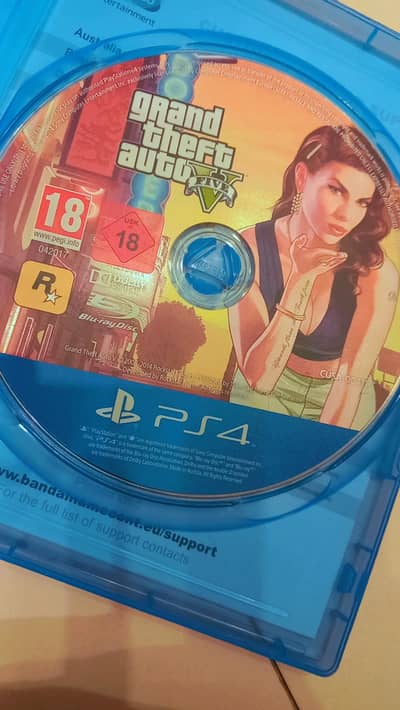 GTA5 game disc PS 4 urgent for sale