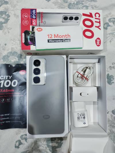 Itel City 100 (6 128) new condition