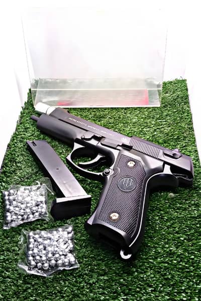 full Heavy metal body with Inner steel rod pietro beretta gun