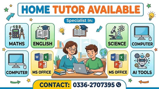 home Tutor in Larkana