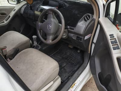 vitz pearl white color 2010 -2014 registered sindh number