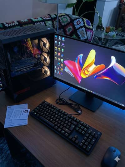 Gaming pc with full setup