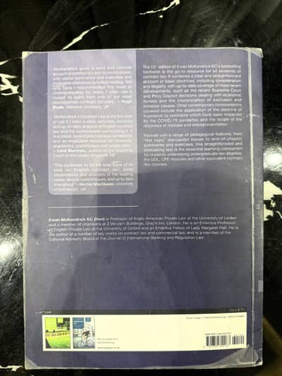 Llb law books - criminal law, contract law, public law, and lsm