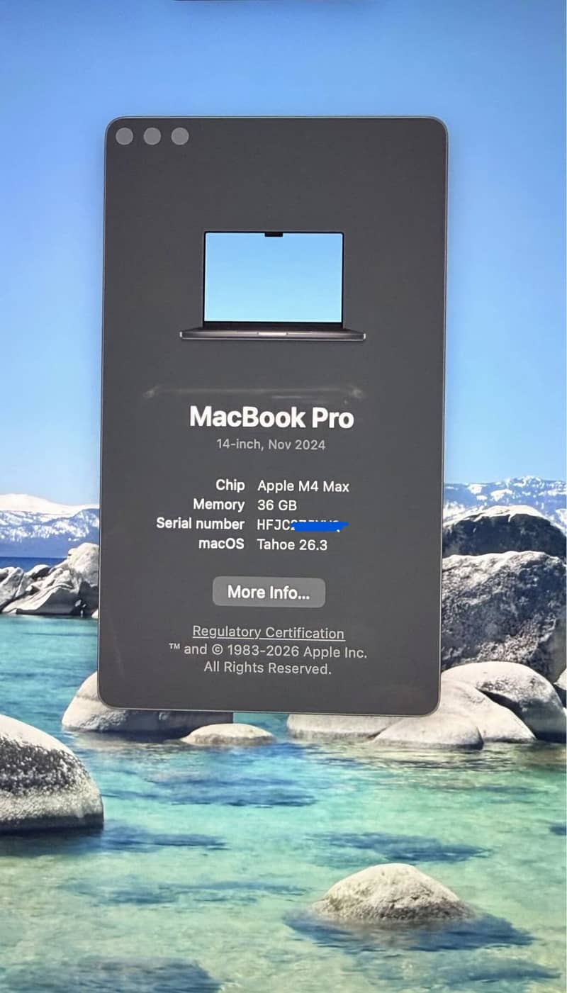 MacBook Pro m4 max 5