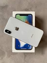 iPhone X Pta approved with box 256gb  My WhatsApp number348/14.79. 193