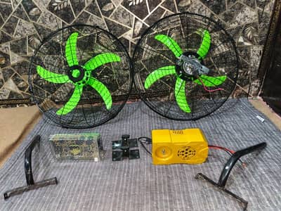 Wall fan,dc fan, dc wall fan, 12V fan and Double kit supply