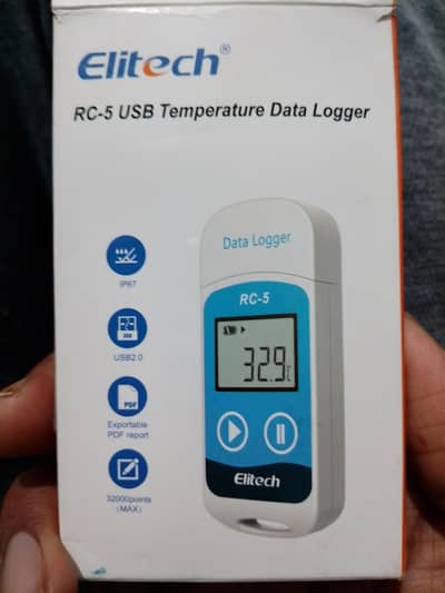 Data logger Elitech RC-5 Temperature Recorder (used slightly)