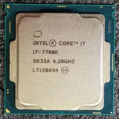 Intel core i7 7700k Processor