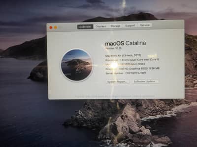 Macbook Air 2017.  in very Good condition