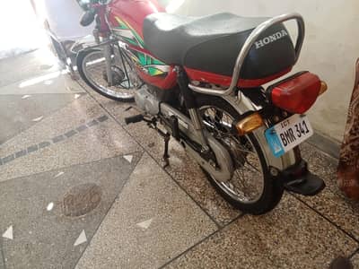 Honda cd70 2021/22 model islamabad register
