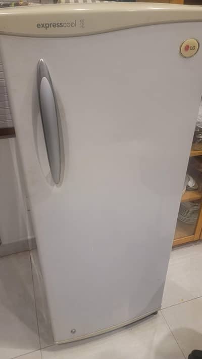 lg express cool  vertical freèzer.