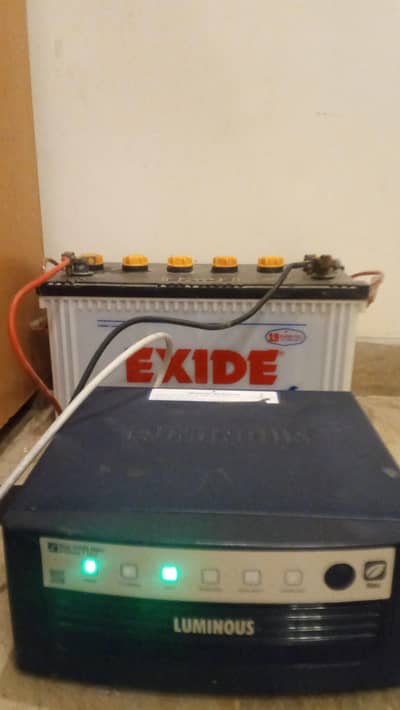 luminous ups with battery good condition