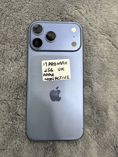 IPHONE 17 PRO MAX 256 GB UK APPLE NON ACTIVE ONLY PHONE BLUE NON PTA