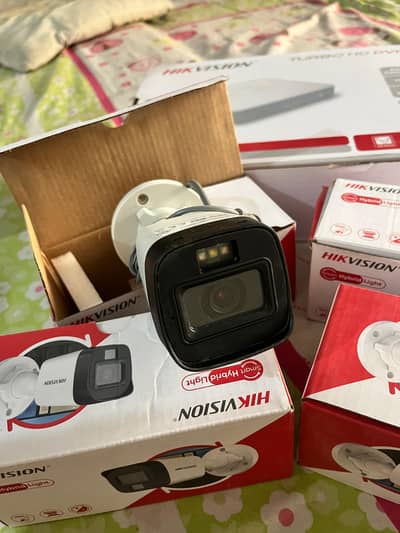 2 mega pixel cameras . . Fine colors . . DVR available. . cables availabl