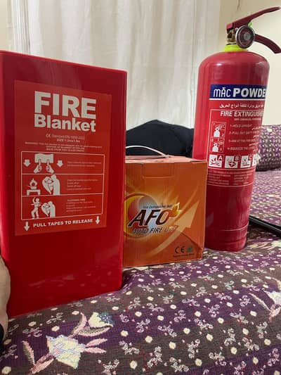 Fire Extinguishers, Fire Ball & Fire Blanket